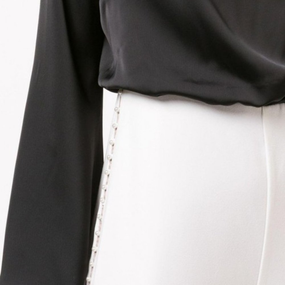 Black and white jumpsuit